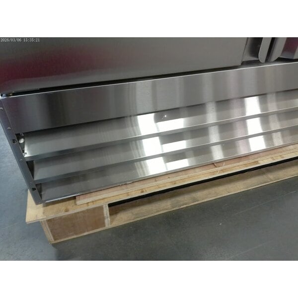 Scratch and Dent Avantco SS-2F-HC 54" Stainless Steel Two Section Solid Door Reach-In Freezer