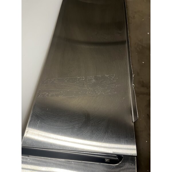 Scratch and Dent Avantco STE-4SA Four Pan Open Well Electric Steam Table with Undershelf - 120V, 2000W