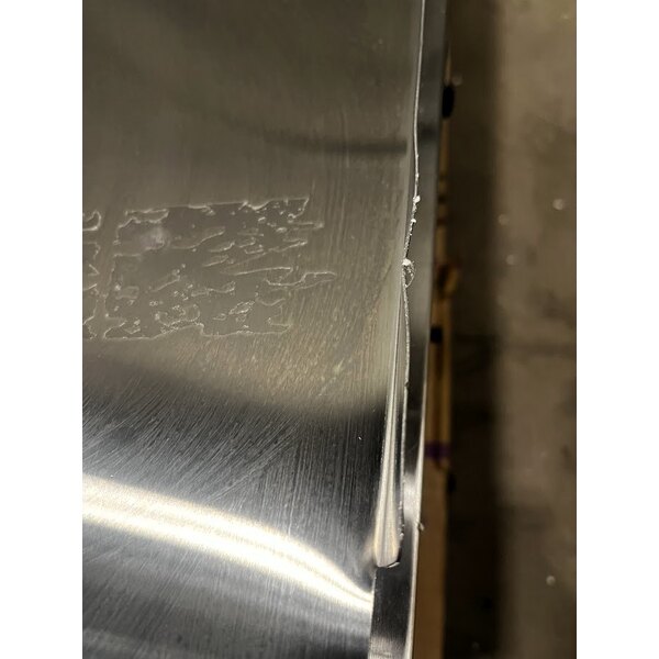 Scratch and Dent Avantco STE-4SA Four Pan Open Well Electric Steam Table with Undershelf - 120V, 2000W