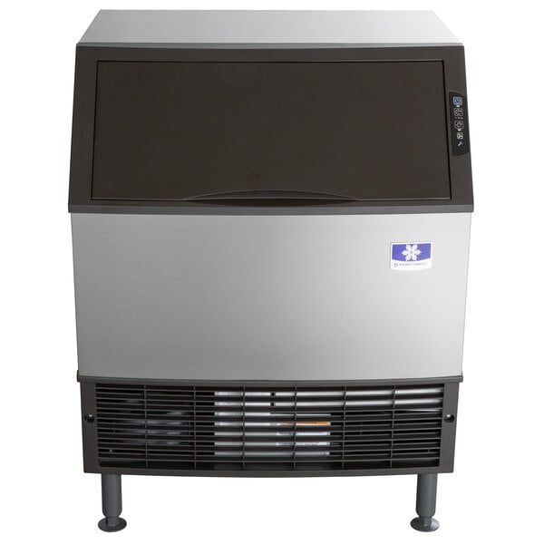 Scratch and Dent Manitowoc UYF0310W NEO 30" Water Cooled Undercounter Half Dice Cube Ice Machine with 119 lb. Bin - 120V, 293 lb.