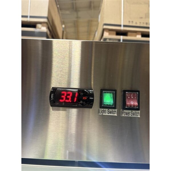 Scratch and Dent Avantco A-49R-G-HC 54" Glass Door Reach-In Refrigerator