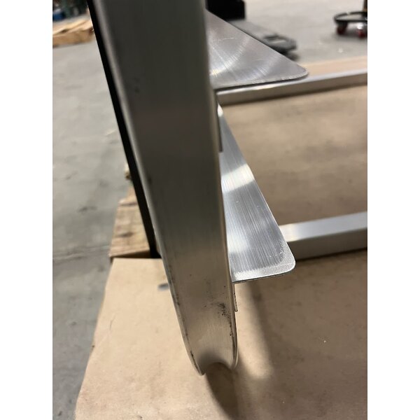 Scratch and Dent Channel 412A-DOR Double Section Side Load Aluminum Bun Pan Oven Rack - 30 Pan