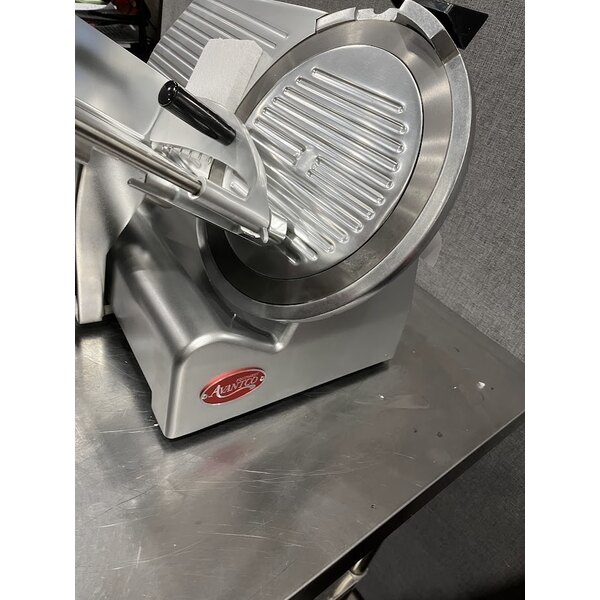 Scratch and Dent Avantco SL312 12" Manual Gravity Feed Meat Slicer - 1/3 hp