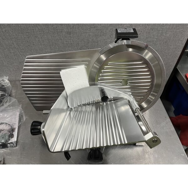 Scratch and Dent Avantco SL312 12" Manual Gravity Feed Meat Slicer - 1/3 hp