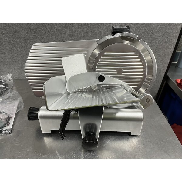 Scratch and Dent Avantco SL312 12" Manual Gravity Feed Meat Slicer - 1/3 hp