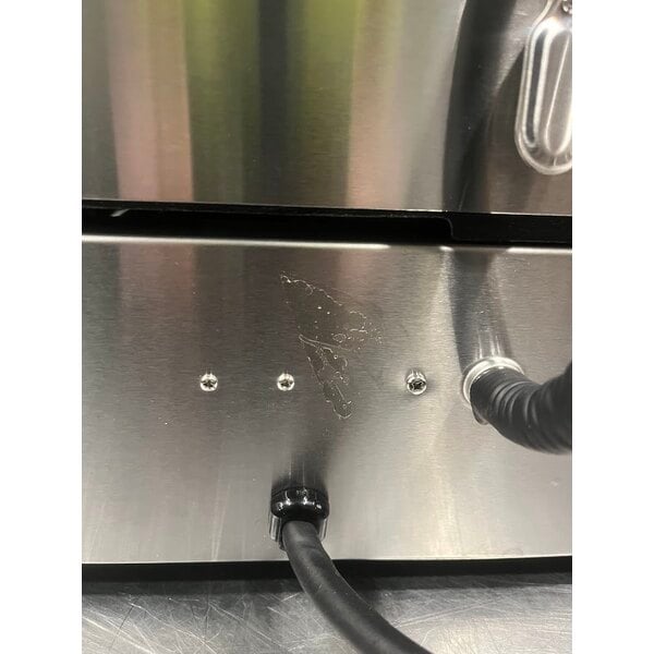 Scratch and Dent Waring WFG250 Tostato Supremo Large Smooth Top & Bottom Panini Grill - 14 1/2" x 11" Cooking Surface - 120V, 1800W