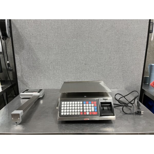 Scratch and Dent Tor Rey W-LABEL40L 40 lb. WiFi Price Computing Scale with Thermal Label Printer, Legal For Trade