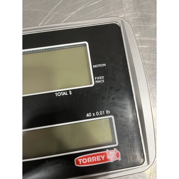 Scratch and Dent Tor Rey W-LABEL40L 40 lb. WiFi Price Computing Scale with Thermal Label Printer, Legal For Trade