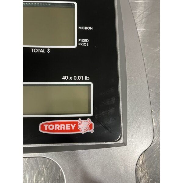 Scratch and Dent Tor Rey W-LABEL40L 40 lb. WiFi Price Computing Scale with Thermal Label Printer, Legal For Trade