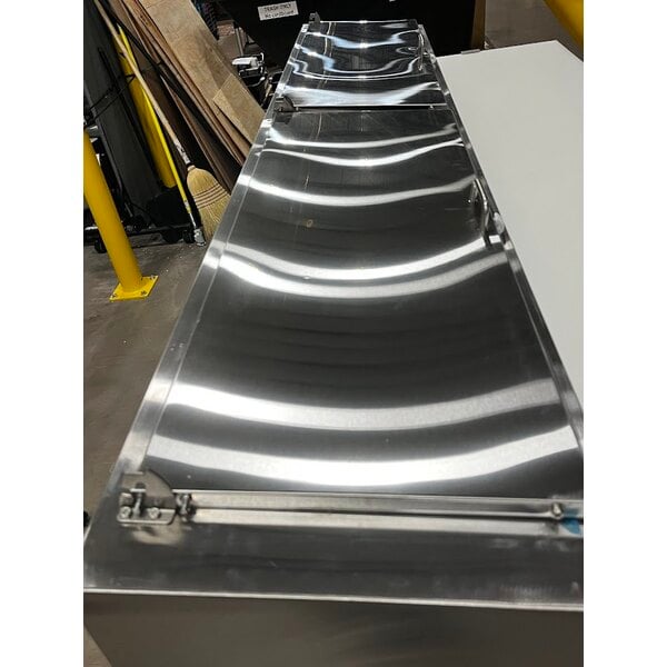 Scratch and Dent Avantco APPT-91-HC 92" 3 Door Refrigerated Pizza Prep Table