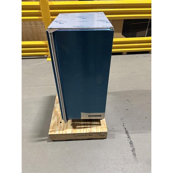 Scratch and Dent Hoshizaki AM-50BAK 14 7/8" Air Cooled Undercounter Top Hat Cube Ice Machine with 27 lb. Bin - 54 lb.