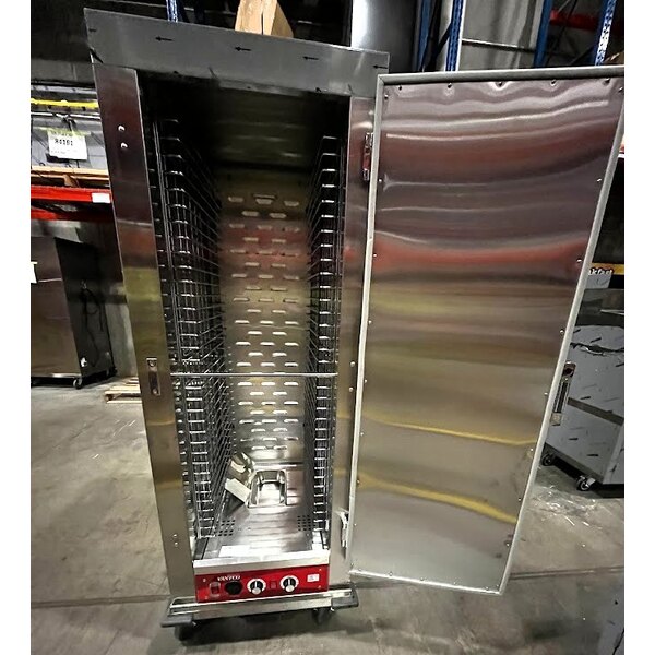 Scratch and Dent Avantco HPESS-1836 Full Size Insulated Heated Holding / Proofing Cabinet with Solid Stainless Steel Door - 120V
