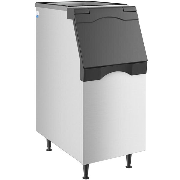Scratch and Dent Avantco Ice BIN40022 22" Ice Storage Bin with Metallic Alloy Exterior - 383 lb.