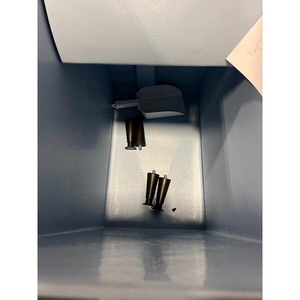 Scratch and Dent Avantco Ice BIN40022 22" Ice Storage Bin with Metallic Alloy Exterior - 383 lb.