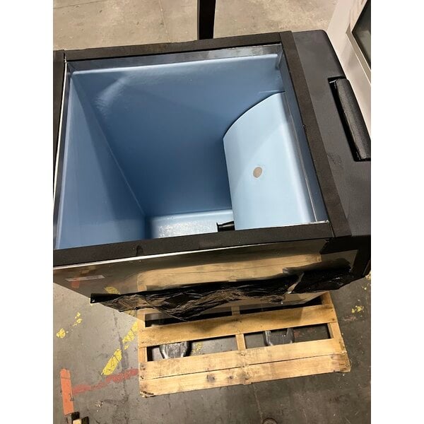 Scratch and Dent Avantco Ice BIN40022 22" Ice Storage Bin with Metallic Alloy Exterior - 383 lb.