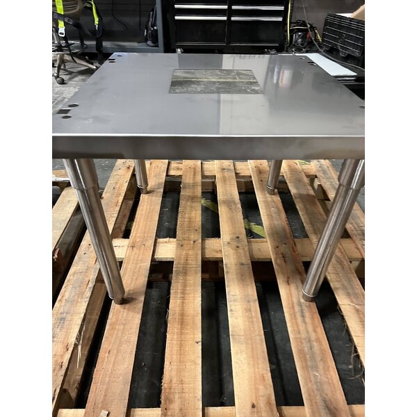 Scratch and Dent Jackson M24STND-18 Undercounter Dish Machine Stand - 20 1/4"