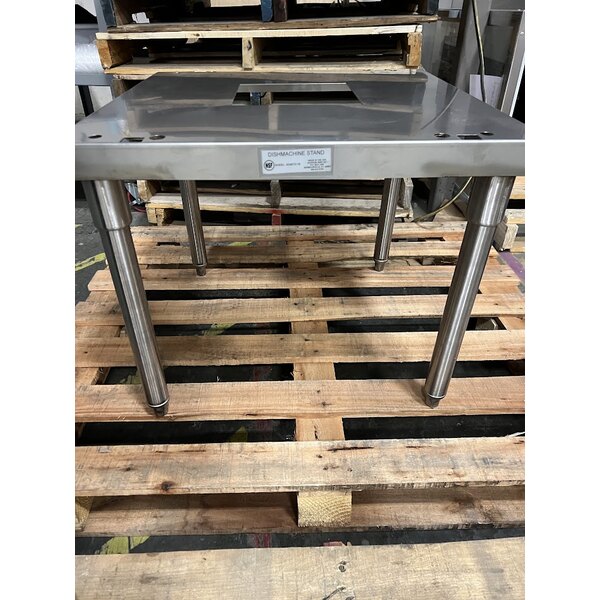 Scratch and Dent Jackson M24STND-18 Undercounter Dish Machine Stand - 20 1/4"