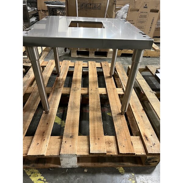 Scratch and Dent Jackson M24STND-18 Undercounter Dish Machine Stand - 20 1/4"