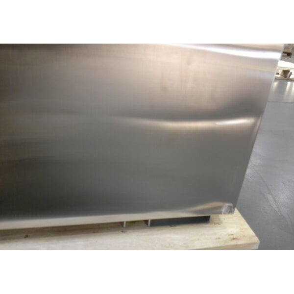 Scratch and Dent Avantco SS-3F-HC 81 5/16" Stainless Steel Solid Door Reach-In Freezer