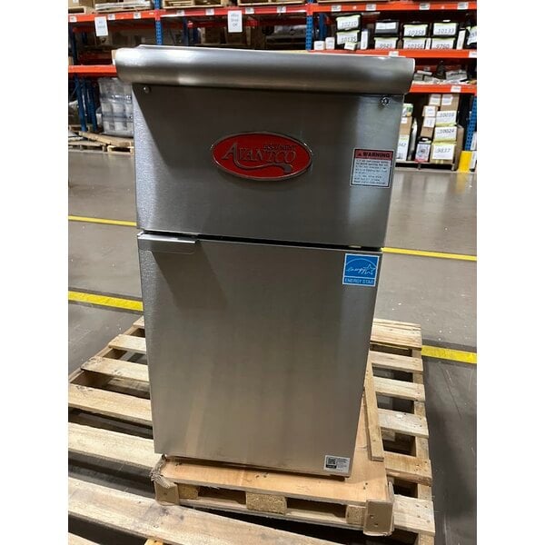 Scratch and Dent Avantco F4-ES-P 45-50 lb. Liquid Propane Stainless Steel Floor Fryer - 85,000 BTU