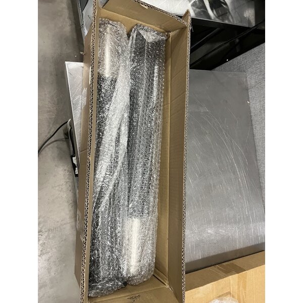 Scratch and Dent MainStreet Equipment EC1-D Single Deck Electric Full Size Convection Oven with Legs - 240V, 1 / 3 Phase