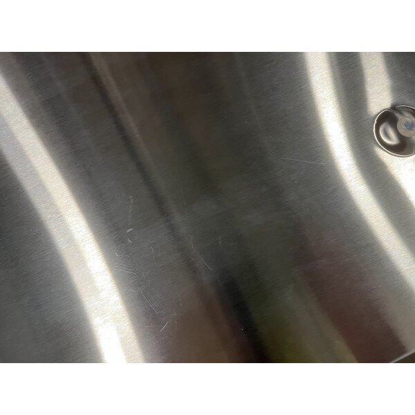 Scratch and Dent MainStreet Equipment EC1-D Single Deck Electric Full Size Convection Oven with Legs - 240V, 1 / 3 Phase