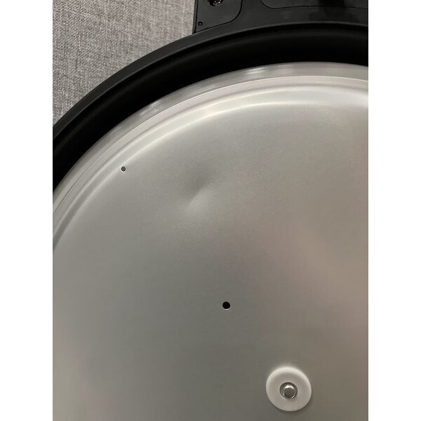 Scratch and Dent Avantco RCSB90 90 Cup (45 Cup Raw) Digital Electric Rice Cooker / Warmer with Hinged Lid - 240V, 2,500W