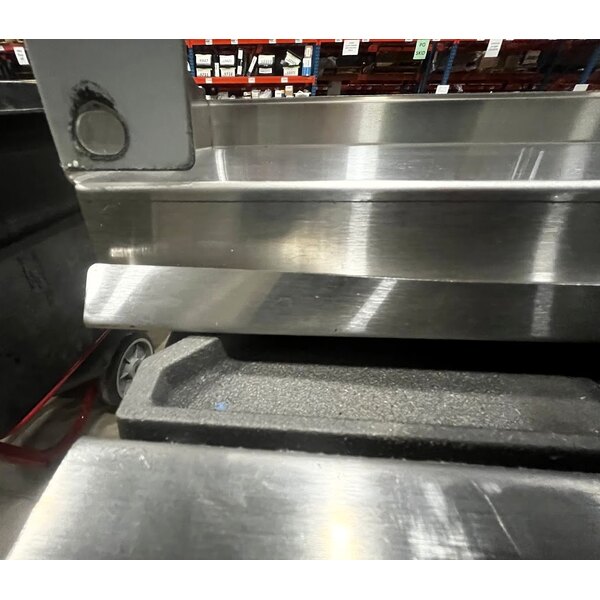 Scratch and Dent Wolf by Vulcan C60SS-6B24GN Challenger XL Series Natural Gas 60" Manual Range with 6 Burners, 24" Right Side Griddle, and 2 Standard Ovens - 278,000 BTU