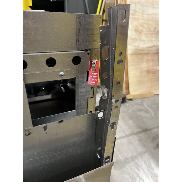 Scratch and Dent Wolf by Vulcan C60SS-6B24GN Challenger XL Series Natural Gas 60" Manual Range with 6 Burners, 24" Right Side Griddle, and 2 Standard Ovens - 278,000 BTU