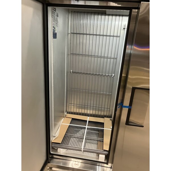 Scratch and Dent True T-72F-HC 78 1/8" Solid Door Reach-In Freezer