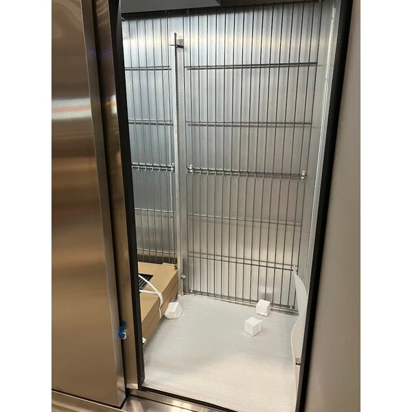Scratch and Dent True T-72F-HC 78 1/8" Solid Door Reach-In Freezer