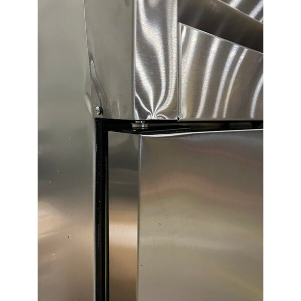 Scratch and Dent True T-72F-HC 78 1/8" Solid Door Reach-In Freezer