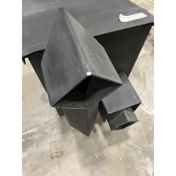 Scratch and Dent Backyard Pro BPF4G 4 Gallon Steel Liquid Propane Outdoor Deep Fryer - 90,000 BTU