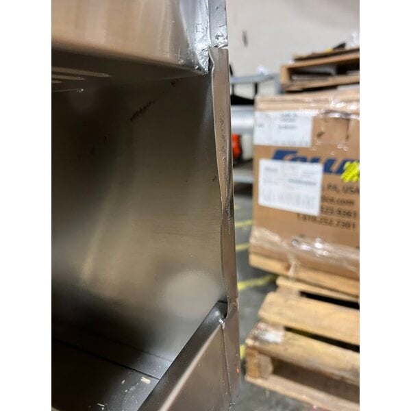 Scratch and Dent Advance Tabco SLB-64C 72" x 18" Four Compartment Bar Sink with Two 12" Drainboards