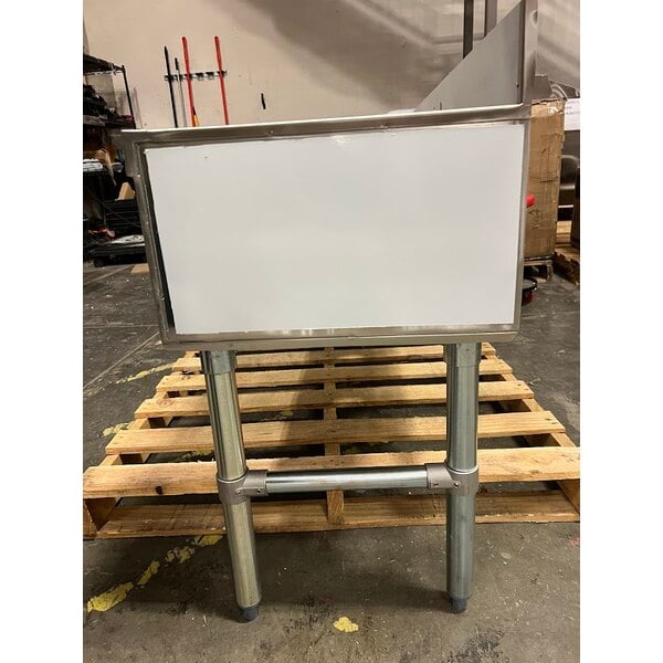 Scratch and Dent Advance Tabco SLB-64C 72" x 18" Four Compartment Bar Sink with Two 12" Drainboards