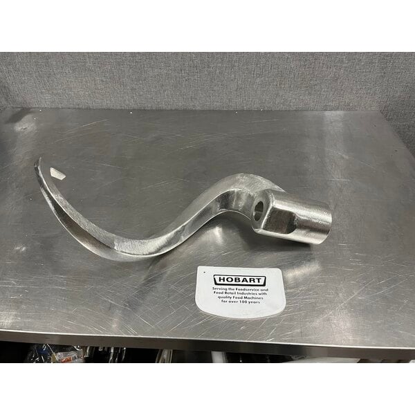 Scratch and Dent Hobart EDDOUGH-HL60 Legacy Aluminum Dough Hook for 60 Qt. Bowls