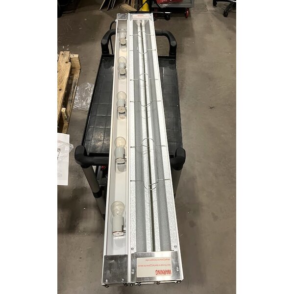 Scratch and Dent ServIt 60" Lighted Strip Warmer with Single Toggle Control and Cord - 120V, 1,750W