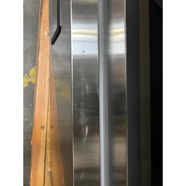 Scratch and Dent Cooking Performance Group G60T-NG(CPG) 60" Gas Countertop Griddle with Thermostatic Controls and 60", 2 Drawer Refrigerated Chef Base - 150,000 BTU