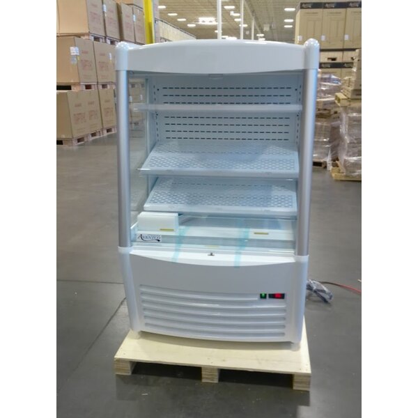 Scratch and Dent Avantco WMAC-36HC 36" White Vertical Air Curtain Merchandiser - 115V