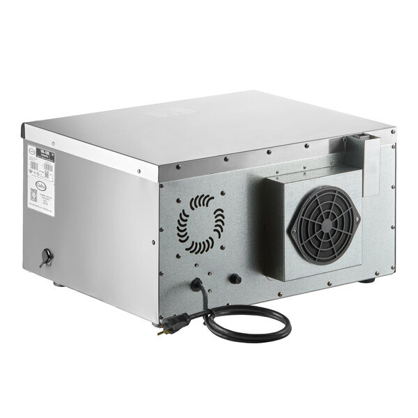 Scratch and Dent Cadco VariKwik VK-120 Stainless Steel Countertop High-Speed Oven with Touchscreen - 1,920W, 120V