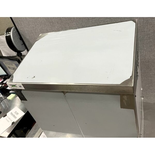 Scratch and Dent Regency 24" Stainless Steel Wall Cabinet with Hinged Doors