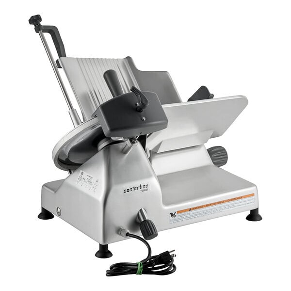 Scratch and Dent Centerline by Hobart EDGE12 12" Manual Meat Slicer - 1/2 hp