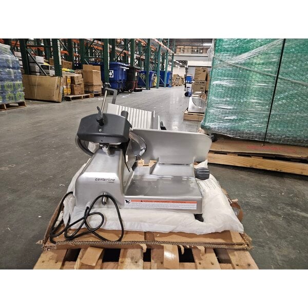 Scratch and Dent Centerline by Hobart EDGE12 12" Manual Meat Slicer - 1/2 hp