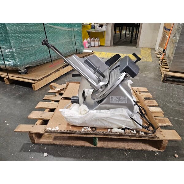 Scratch and Dent Centerline by Hobart EDGE12 12" Manual Meat Slicer - 1/2 hp