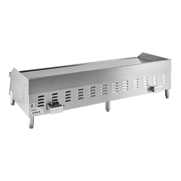 Scratch and Dent Avantco EG60E 60" Electric Countertop Griddle - 240V, 17,500W