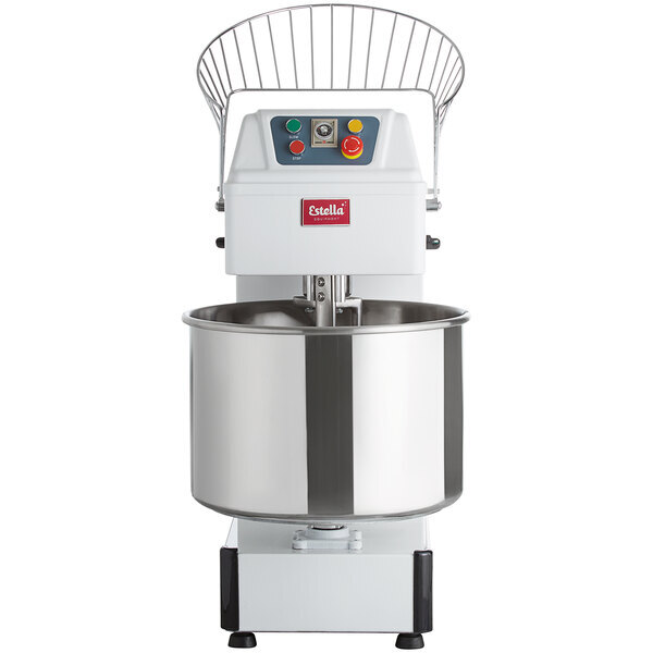 Scratch and Dent Estella SM60 60 Qt. / 88 lb. Two-Speed Spiral Dough Mixer - 220V, 4 HP
