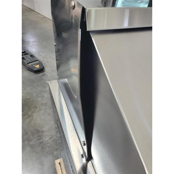 Scratch and Dent Avantco SS-PT-60M-HC 60" 2 Door Mega Top Stainless Steel Refrigerated Sandwich Prep Table