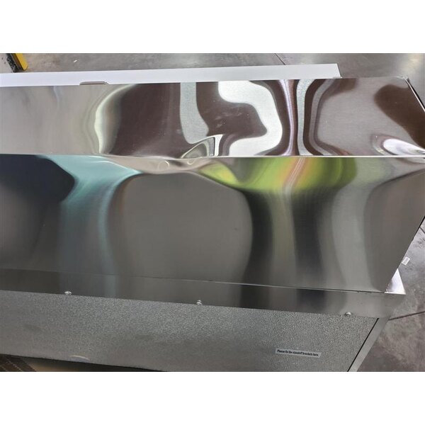 Scratch and Dent Avantco SS-PT-60M-HC 60" 2 Door Mega Top Stainless Steel Refrigerated Sandwich Prep Table