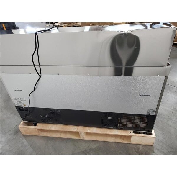 Scratch and Dent Avantco SS-PT-60M-HC 60" 2 Door Mega Top Stainless Steel Refrigerated Sandwich Prep Table