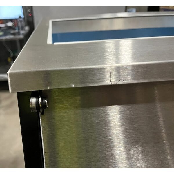 Scratch and Dent Avantco Ice Diamond EBIN50030 30" Stainless Steel Ice Storage Bin - 500 lb.